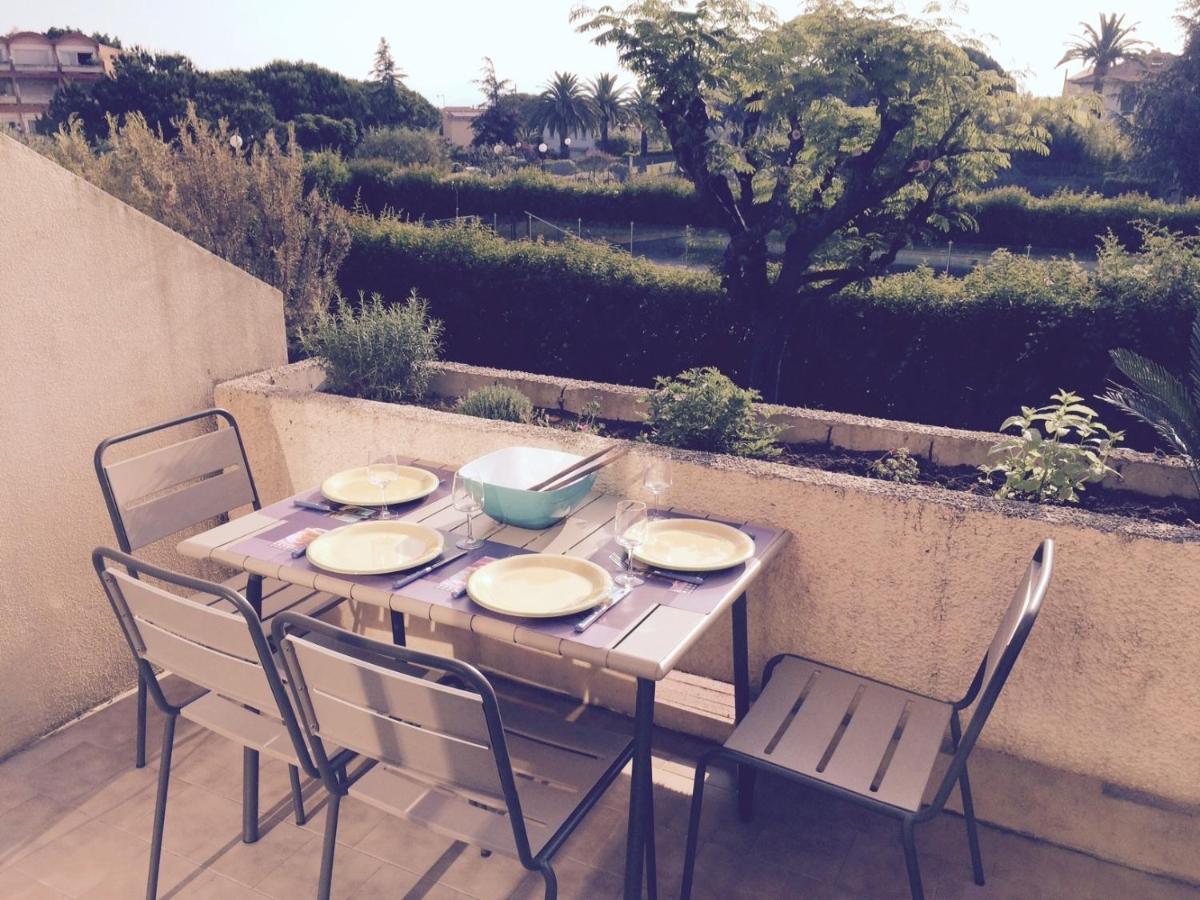 Appartement 2 Pieces, Renove, 2 Piscines+Tennis, Mer, Climatisation 昂蒂布 外观 照片