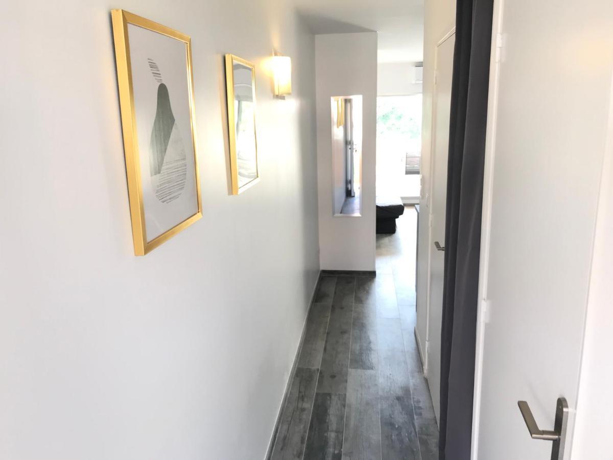 Appartement 2 Pieces, Renove, 2 Piscines+Tennis, Mer, Climatisation 昂蒂布 外观 照片
