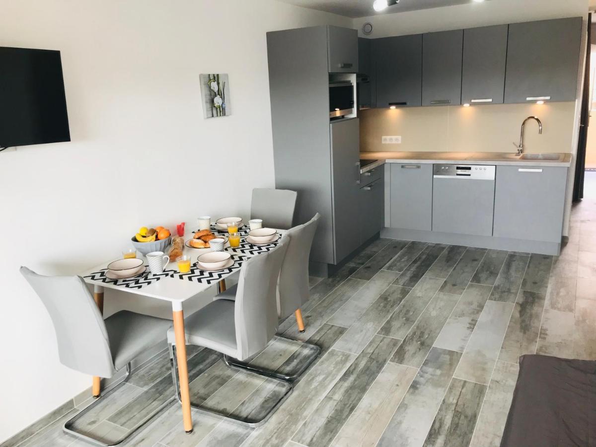 Appartement 2 Pieces, Renove, 2 Piscines+Tennis, Mer, Climatisation 昂蒂布 外观 照片