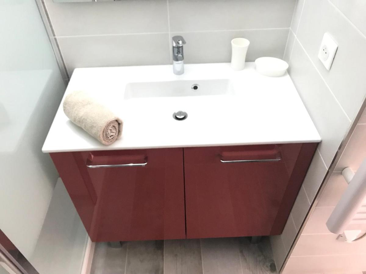 Appartement 2 Pieces, Renove, 2 Piscines+Tennis, Mer, Climatisation 昂蒂布 外观 照片