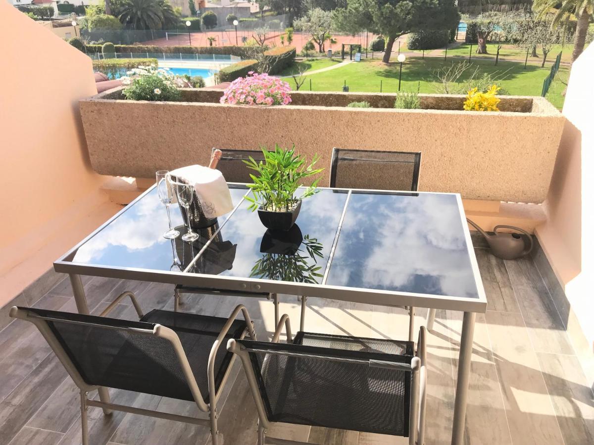 Appartement 2 Pieces, Renove, 2 Piscines+Tennis, Mer, Climatisation 昂蒂布 外观 照片